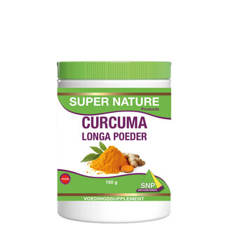 SNP SNP Curcuma longa poeder puur 150 Gram