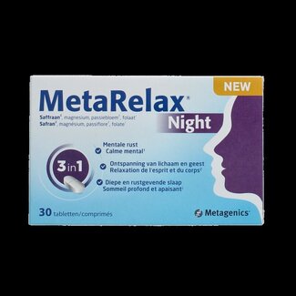 Metagenics Metagenics Metarelax night 30 Tabletten