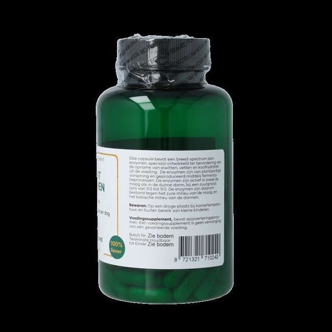 Liever Gezond Plant enzymen 60 Vegetarische capsules