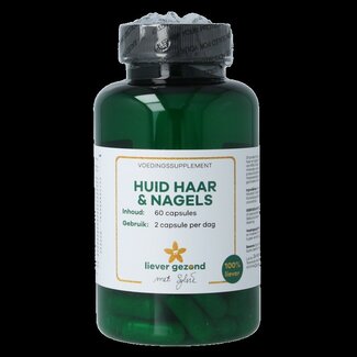 Liever Gezond Liever Gezond Huid haar nagels 60 Vegetarische capsules