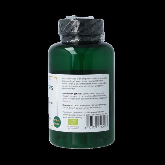 Liever Gezond Cordyceps 800mg organic 60 Vegetarische capsules