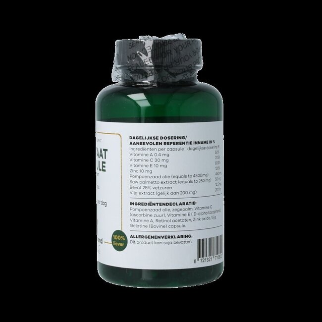 Liever Gezond Prostaat formule male support 90 Vegetarische capsules