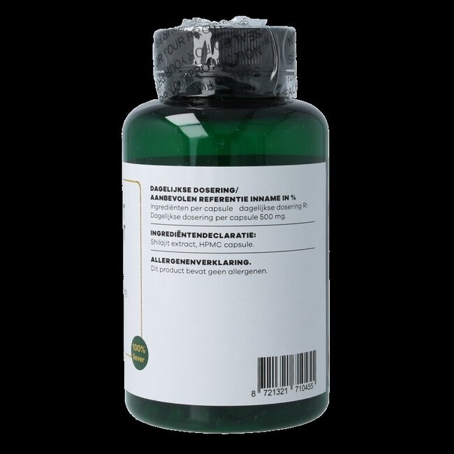 Liever Gezond Shilajit extract hoog fulvine zuur 90 Vegetarische capsules