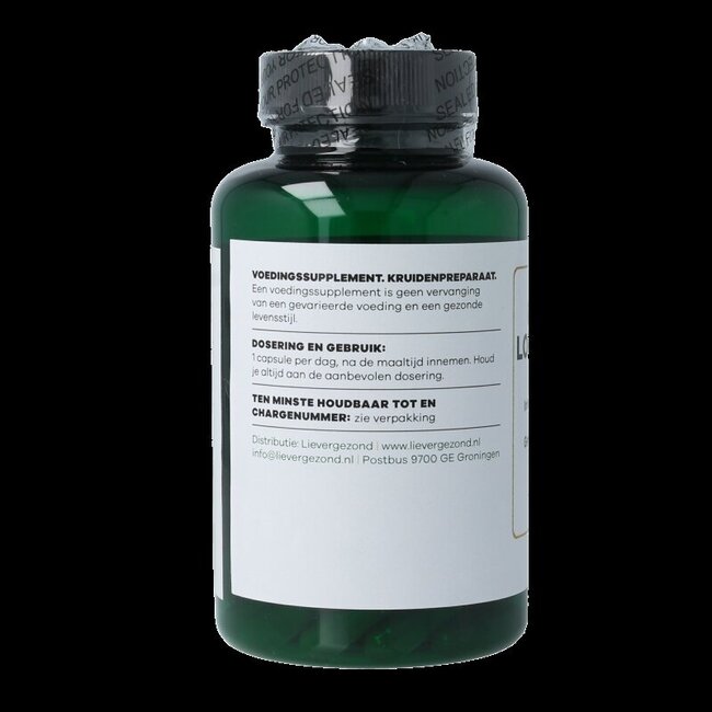 Liever Gezond Curcuma longa strong / curcuma 90 gélules végétariennes