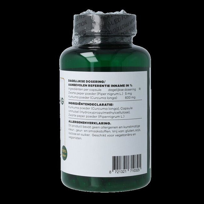 Liever Gezond Curcuma longa strong/ kurkuma 90 Vegetarische capsules