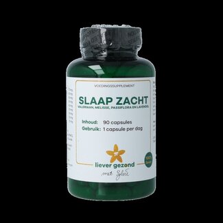 Liever Gezond Liever Gezond Slaap zacht natural sleep 90 Vegetarische capsules