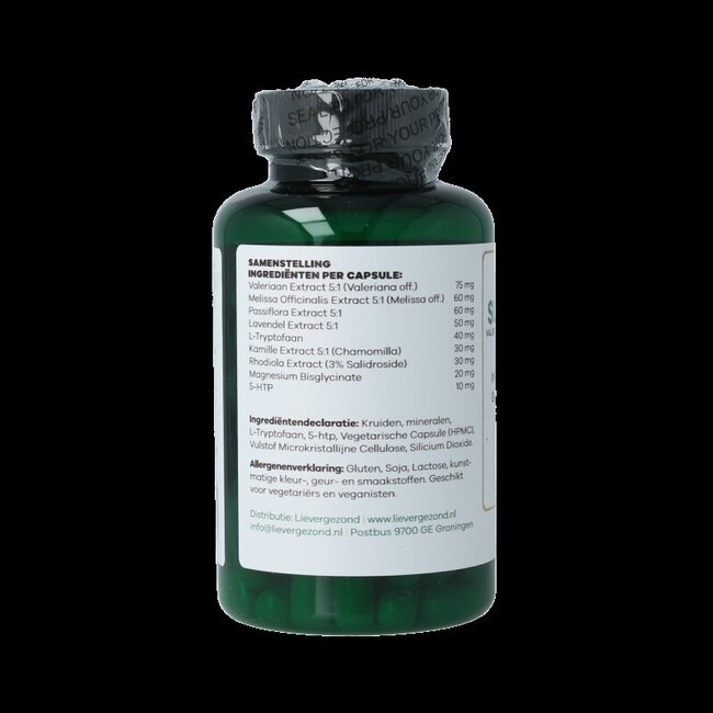 Liever Gezond Slaap zacht natural sleep 90 Vegetarische capsules