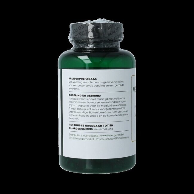 Liever Gezond Venkel zaad capsules fennel seed 100 Vegetarische capsules