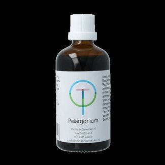 Therapeutenwinkel Therapeutenwinkel Pelargonium tinctuur 100 Milliliter