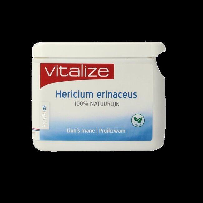 Vitalize Hericium erinaceus 100% natuurlijk 60 Capsules