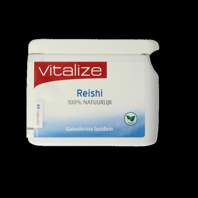 Vitalize Hericium reishi 100% natuurlijk 60 Capsules