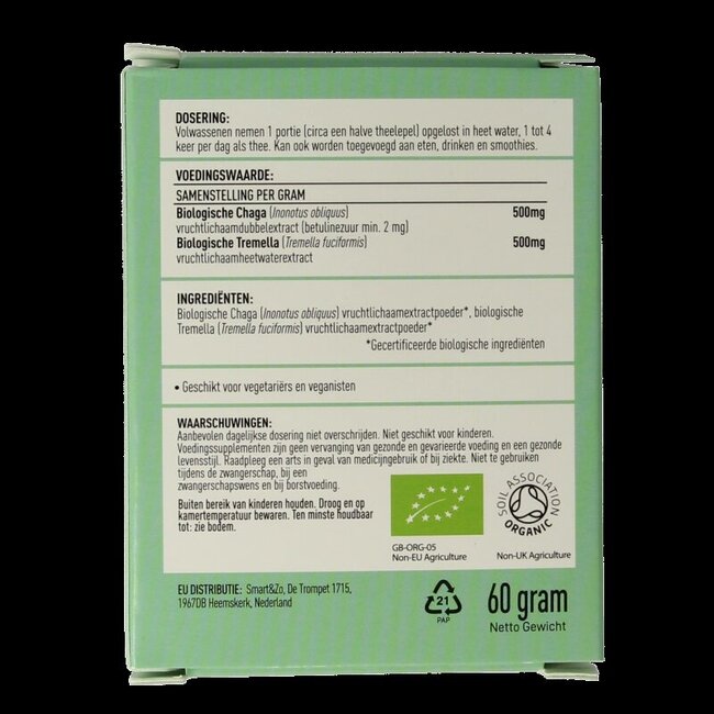 Mushrooms for Life Myco Beauty Poudre Bio 60 g