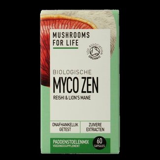 Mushrooms for Life Mushrooms for Life Myco zen bio 60 Capsules