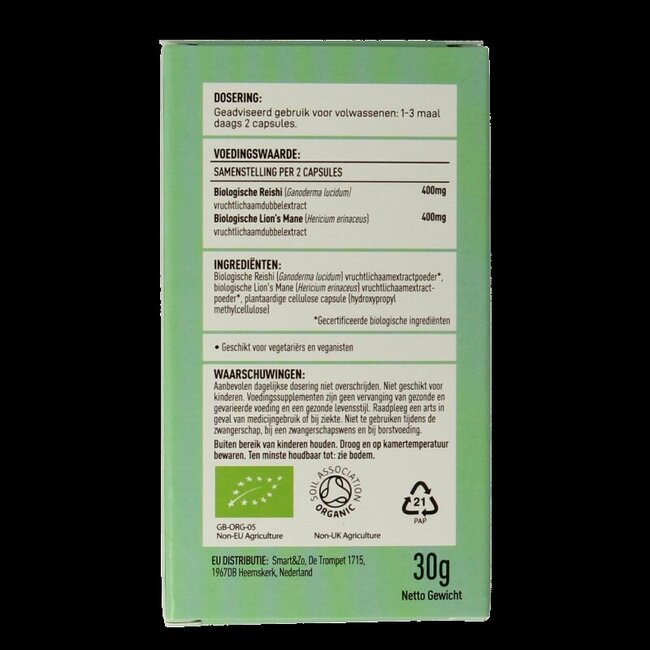 Mushrooms for Life Myco zen bio 60 Capsules