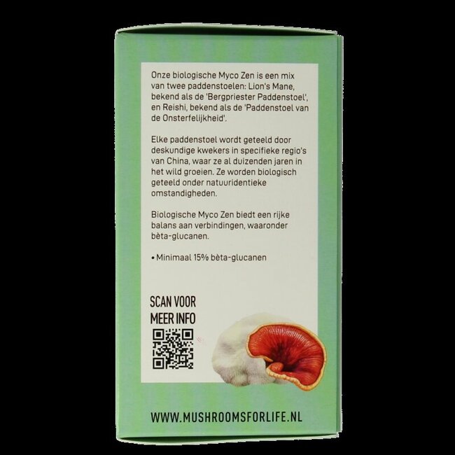 Mushrooms for Life Myco Zen Bio 60 Gélules