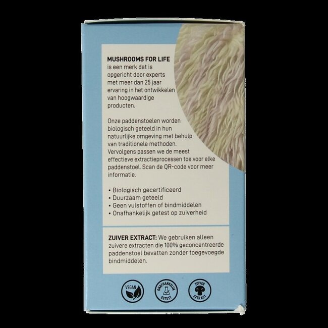 Mushrooms for Life Crinière de Lion Bio 60 Gélules