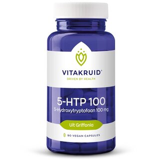 Vitakruid Vitakruid 5-HTP 100mg 90 Vegetarische capsules