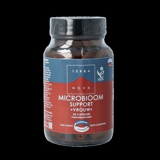 Terranova Terranova Microbioom support vrouw 50 Vegetarische capsules