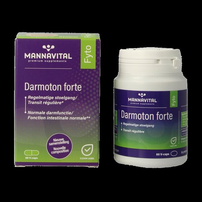 Mannavital Darmoton forte 60 Vegetarische capsules