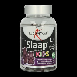 Lucovitaal Lucovitaal Slaap gummies kids bosbes vega 60 Gummies