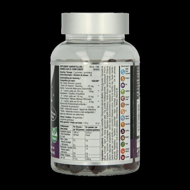 Lucovitaal Gummies Sommeil enfants myrtille végan 60 gummies