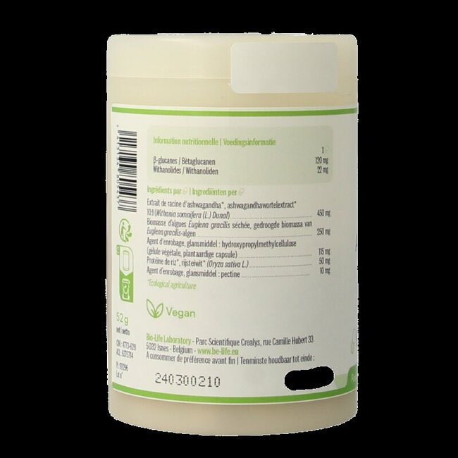 Be-Life Ashwagandha plus 60 Capsules