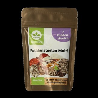 Nutrins Nutrins 7 paddenstoelen multi poeder 68 Gram
