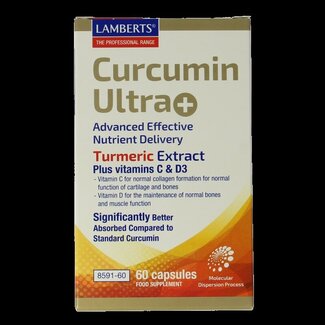 Lamberts Lamberts Curcumine ultra+ 60 Capsules