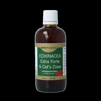Natupharma Natupharma Echinacea & cat's claw extra forte 100 Milliliter