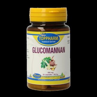 Toppharm Toppharm Glucomannan 500mg 50 Capsules