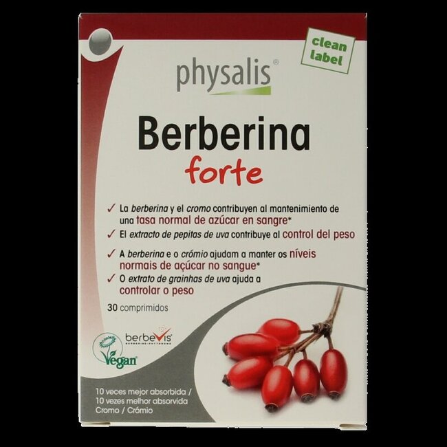 Physalis Berberine forte 30 Tabletten