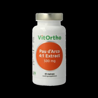 VitOrtho VitOrtho Extrait de Pau d'arco 500 mg 60 gélules végétales