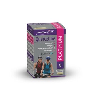 Mannavital Mannavital Quercetine platinum 60 Vegetarische capsules