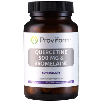 Proviform Proviform Quercetine 500mg & bromelaine 60 Vegetarische capsules