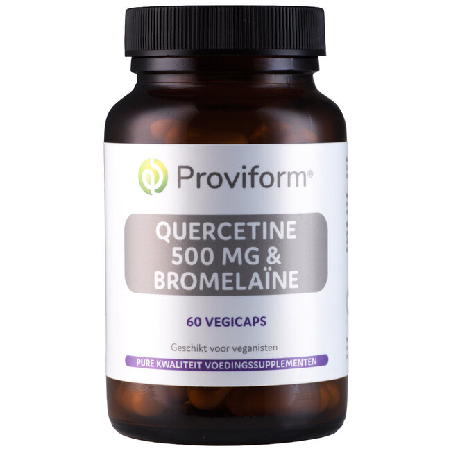 Proviform Quercetine 500mg & bromelaine 60 Vegetarische capsules