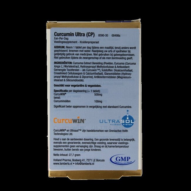 Lamberts Curcumine ultra 30 Tabletten