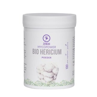 Mycopower Mycopower Hericium poeder bio 100 Gram