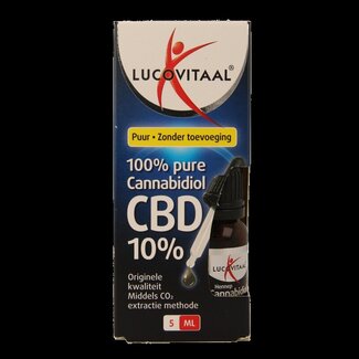 Lucovitaal Lucovitaal CBD olie 10% 5 Milliliter