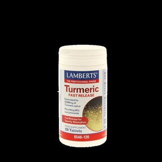 Lamberts Lamberts Curcuma fast release (Turmeric) 120 Tabletten