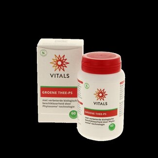 Vitals Vitals Groene thee-PS 60 Capsules