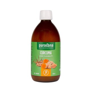 Purasana Purasana Curcuma boswelia & harpago joint flexibility bio 500 Milliliter
