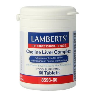 Lamberts Lamberts Choline lever complex 60 Tabletten