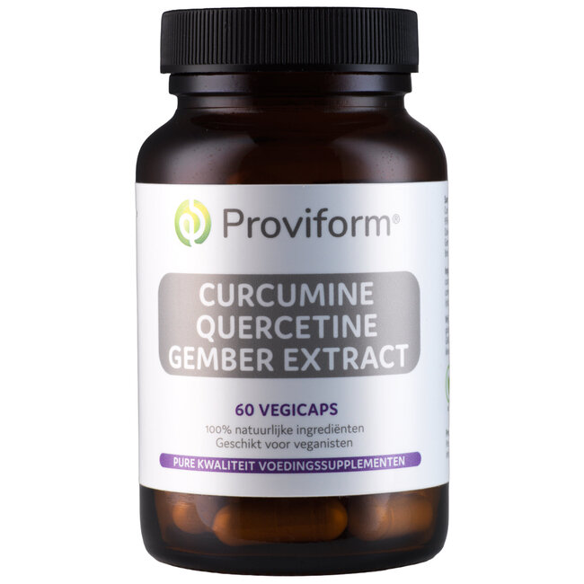 Proviform Curcumine quercetine gember extract 60 Vegetarische capsules