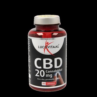 Lucovitaal Lucovitaal Cannabidiol CBD 20 mg 90 gélules