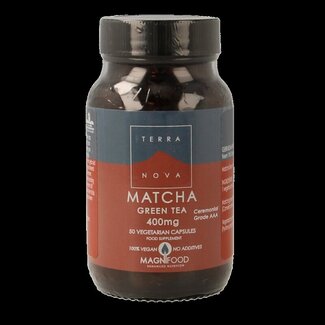 Terranova Terranova Matcha green tea 400mg 50 Vegetarische capsules