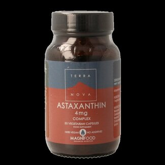 Terranova Terranova Astaxanthine 4mg complex 50 Vegetarische capsules