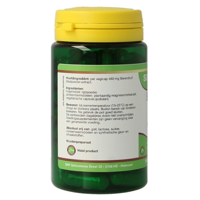 SNP Busserole 480 mg 60 gélules végétales