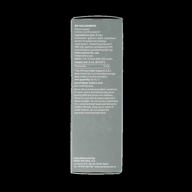 Soria Natural Extrait de Solidago virgaurea 50 ml