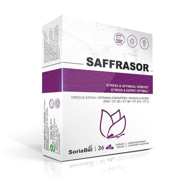 SoriaBel Saffrasor 36 Capsules
