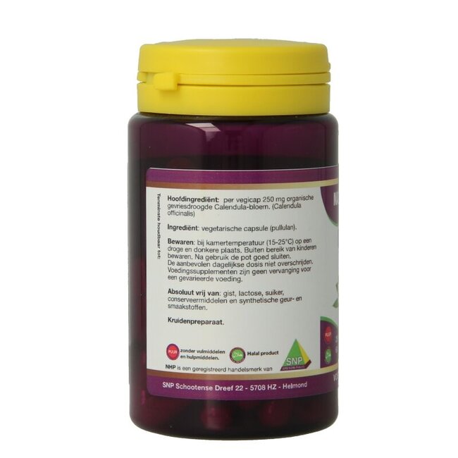 NHP Calendula 250mg pur 60 gélules végétales